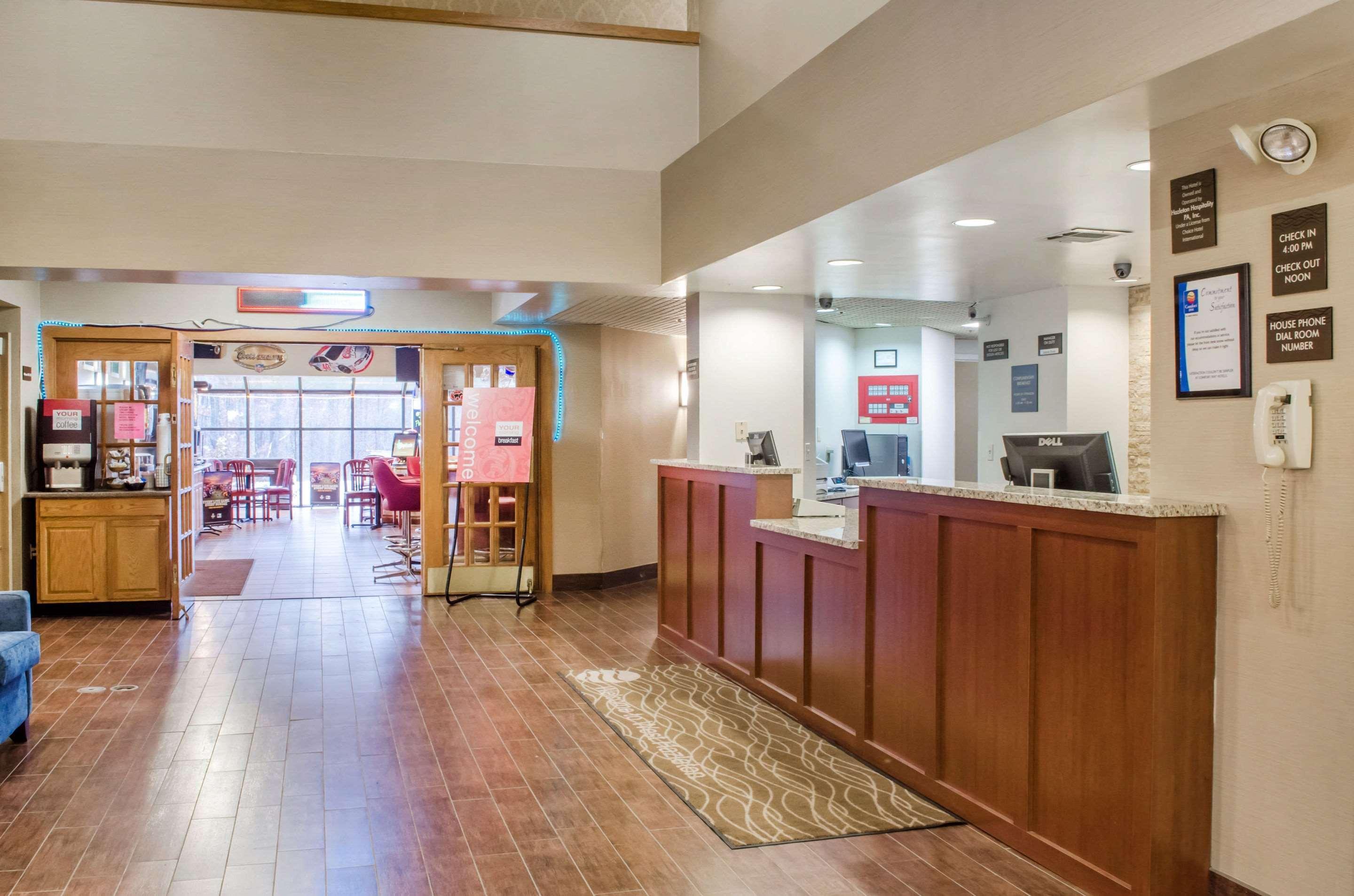Comfort Inn West Hazleton Eksteriør billede
